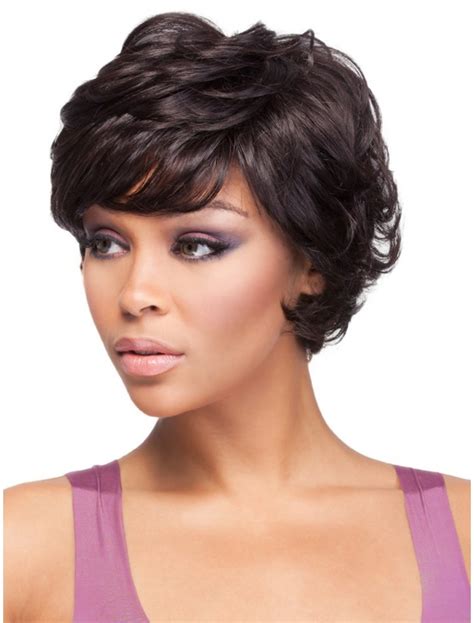 wigs short curly hair|More.